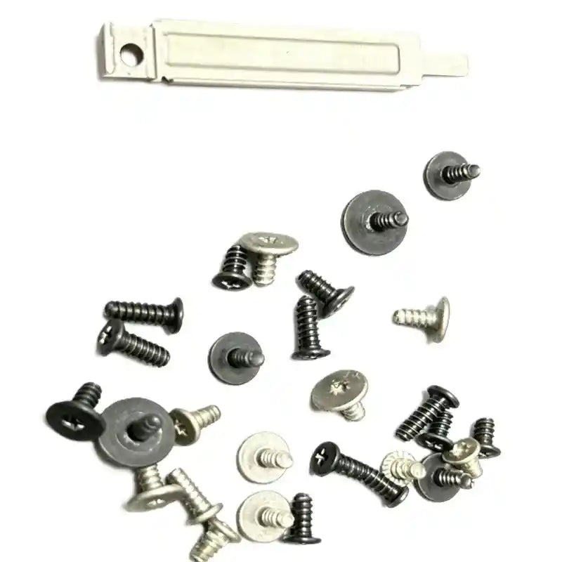 Close‑up view of various vulnerable spare parts inside DJI Mini 3 Pro repair kits set