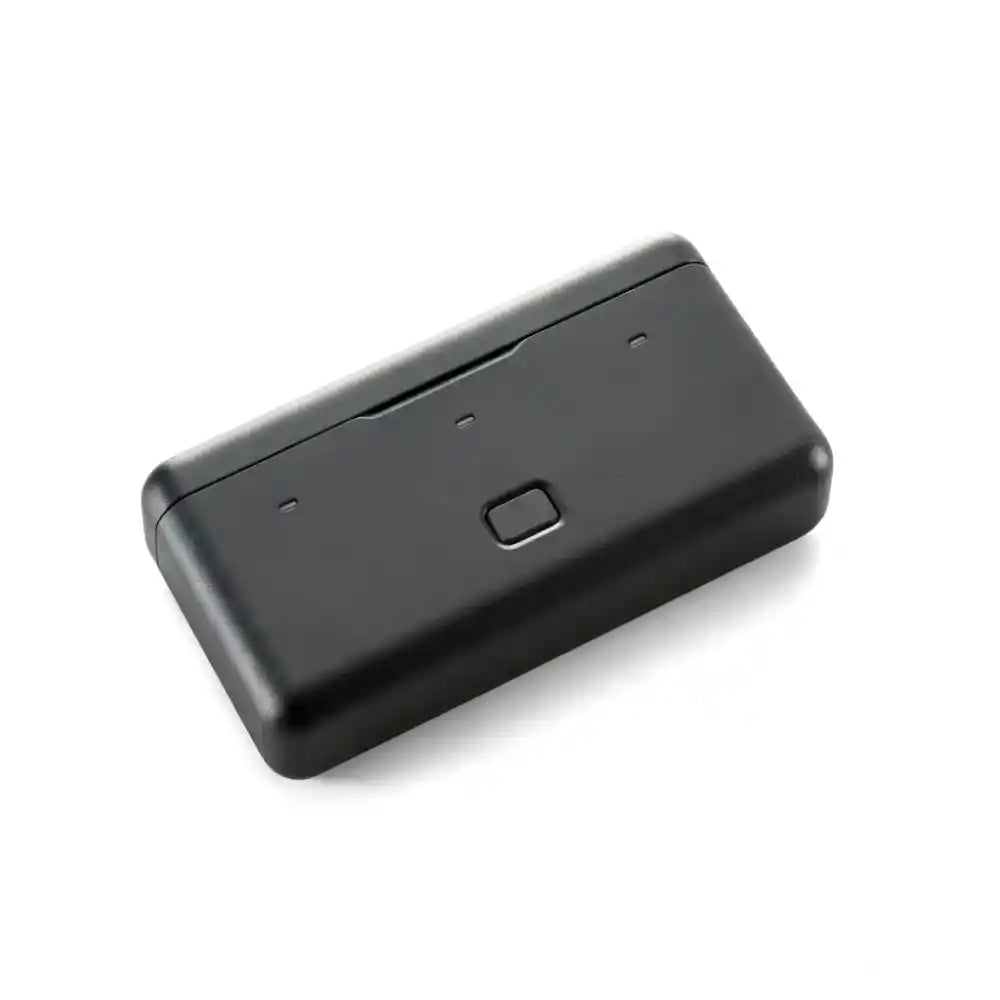 Shock resistant hard shell Osmo Action 6 battery charging case for outdoor rough use