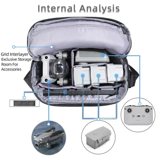 Storage Bag For DJI Mini 5 Pro/Neo/Mini 4 Pro /Mini 3 Pro/3/Mini 4k/Air 3/Flip