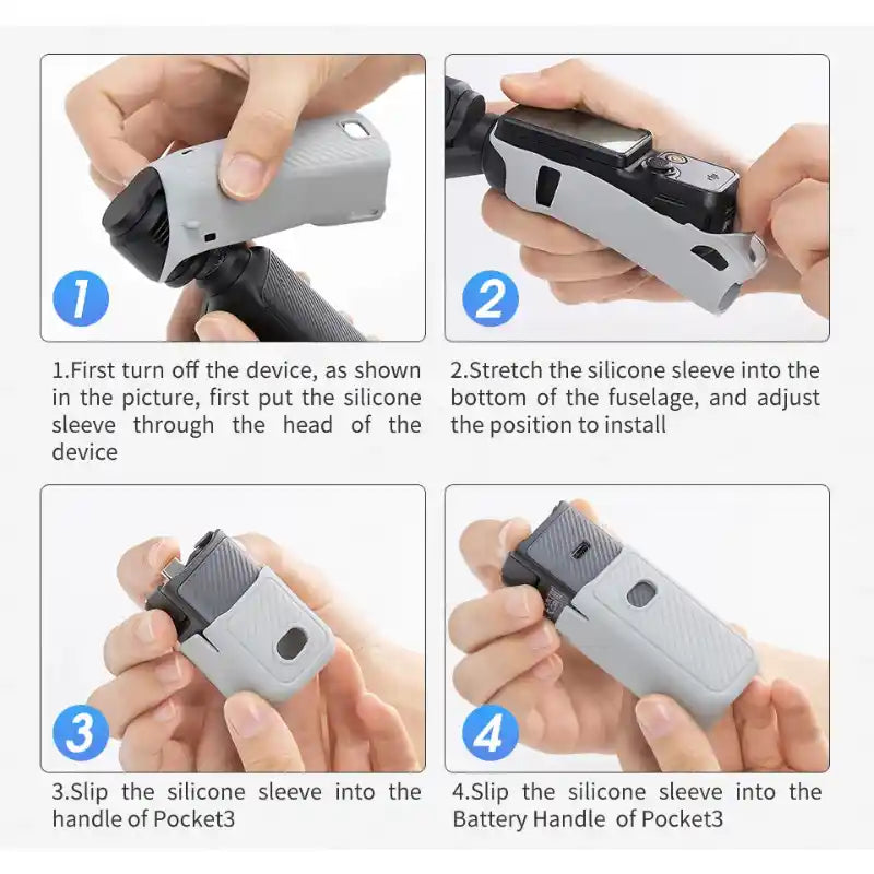 Silicone Cover for DJI Osmo Pocket 3
