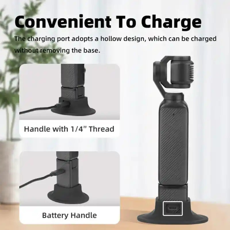 Silicone Dock Desktop Base For DJI Osmo Pocket 3