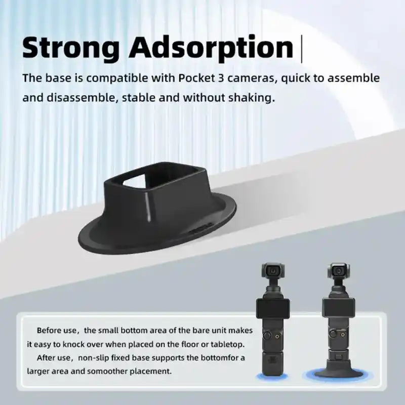 Silicone Dock Desktop Base For DJI Osmo Pocket 3