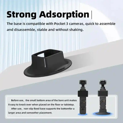 Silicone Dock Desktop Base For DJI Osmo Pocket 3