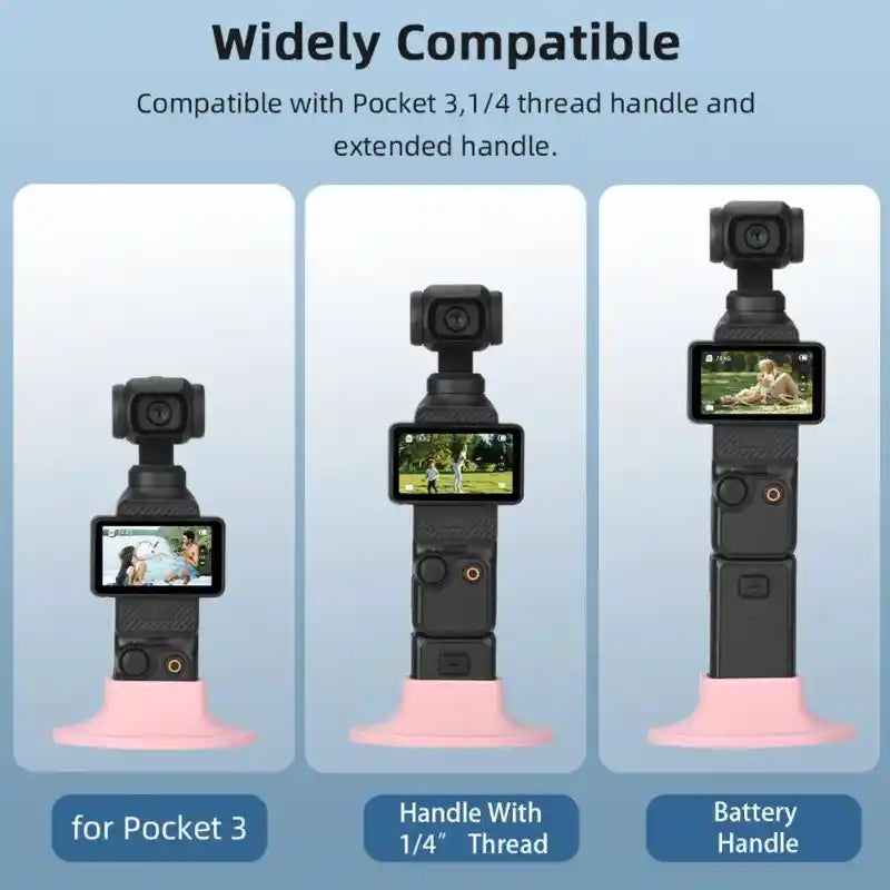 Silicone Dock Desktop Base For DJI Osmo Pocket 3