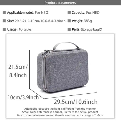 Storage Portable Handbag For DJI Neo Drone(Black/Red)