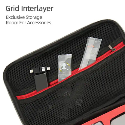 Storage Portable Handbag For DJI Neo Drone(Black/Red)