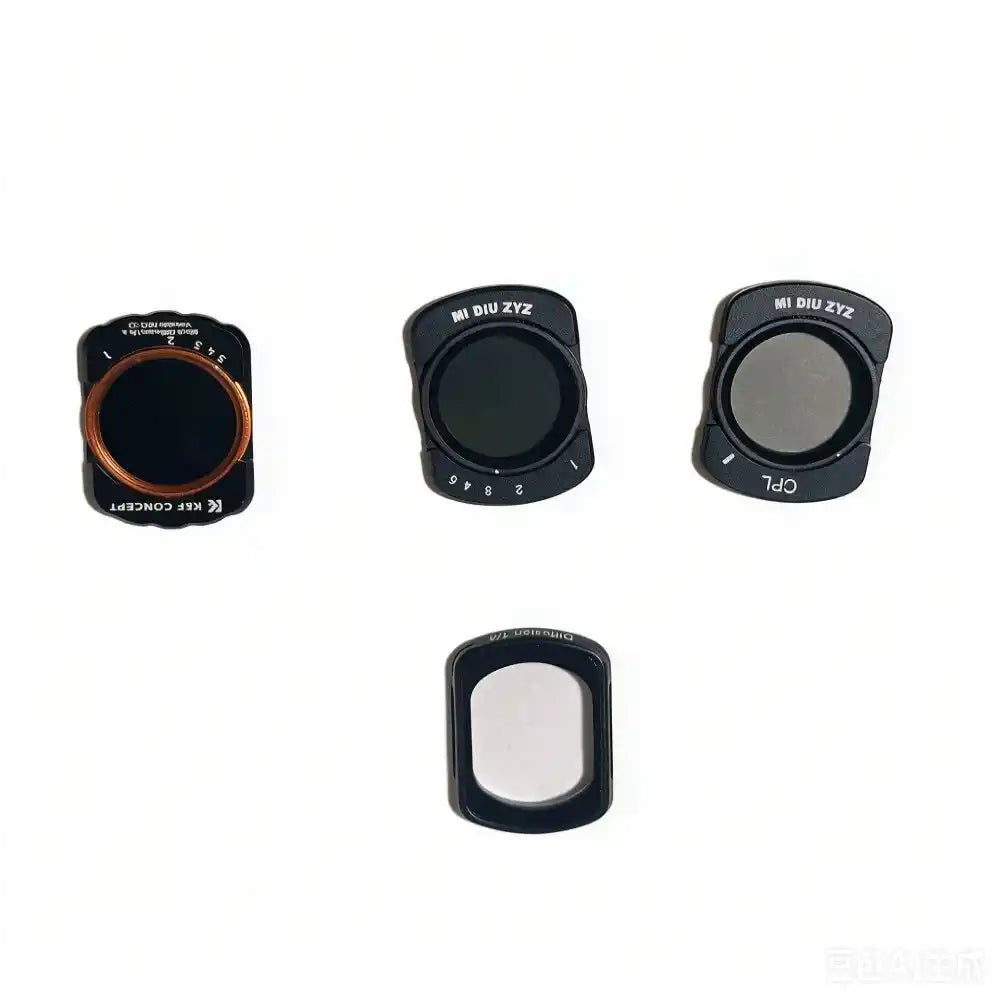 CPL VND black mist magnetic filters set for Pocket gimbal camera
