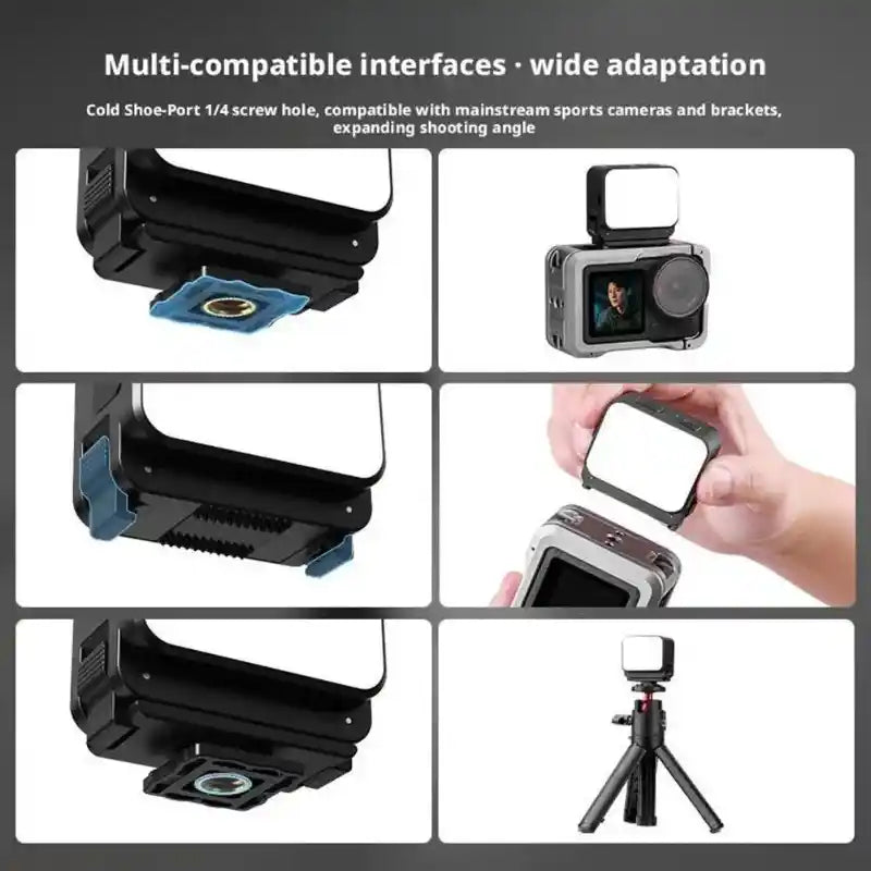 Fill Light LED Camera Video Light for DJI Pocket 3/Action 4/5 Pro