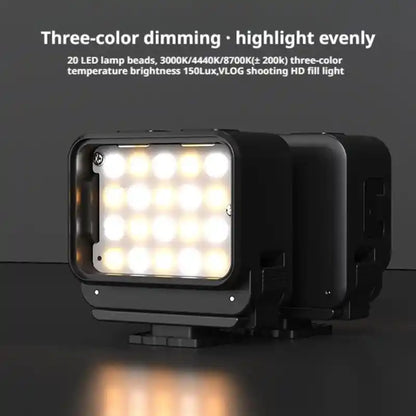 Fill Light LED Camera Video Light for DJI Pocket 3/Action 4/5 Pro