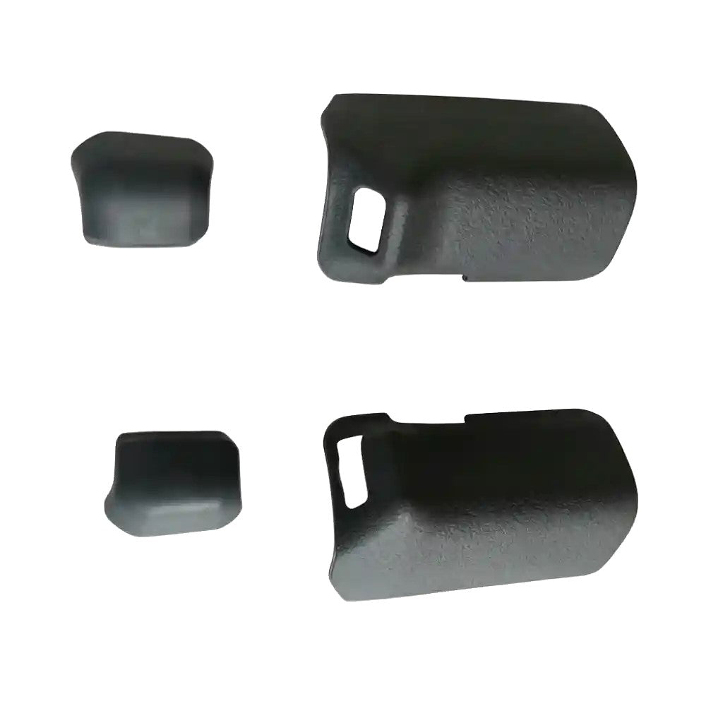 4pcs full set T50 T25 remote controller soft rubber kit white background, bottom handle grip rubber + top corner anti-collision rubber with self-adhesive for DJI Agras agricultural drone remote repair parts