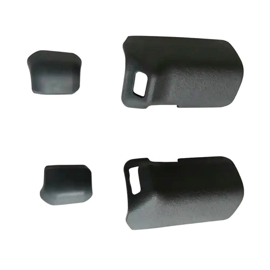 4pcs full set T50 T25 remote controller soft rubber kit white background, bottom handle grip rubber + top corner anti-collision rubber with self-adhesive for DJI Agras agricultural drone remote repair parts